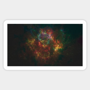 Mysterious universe Sticker